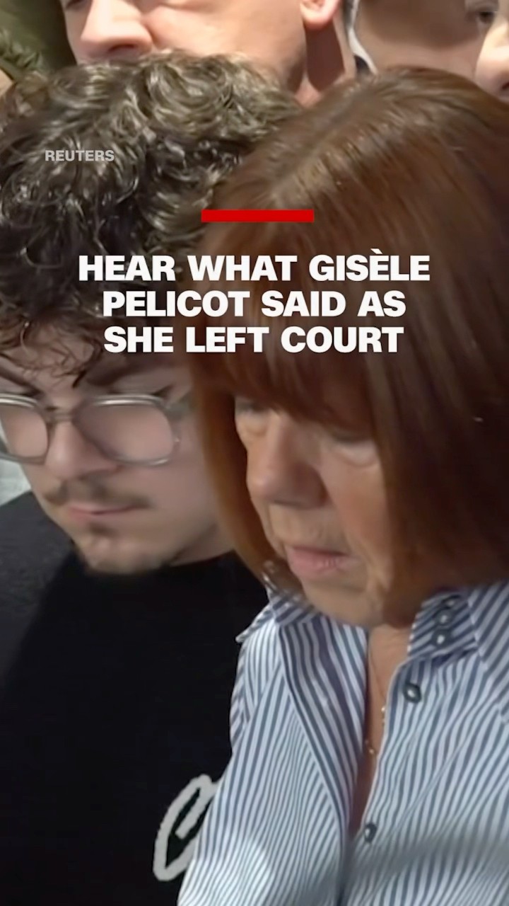 Hear what Gisèle Pelicot said as she left court