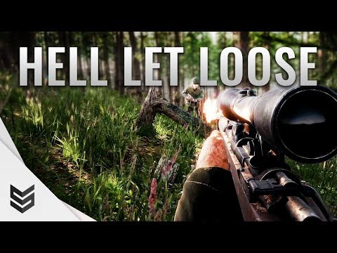 Видео: Снайпер сеющий смерть в Hell Let Loose (1440p)