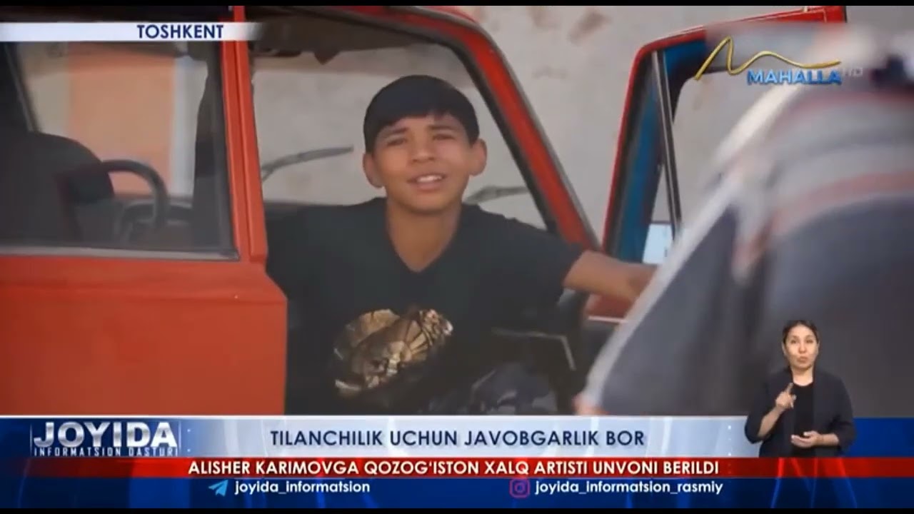 Tilanchilik uchun javobgarlik bor (Toshkent)