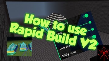 how to use rapid build V2 (toolbox)