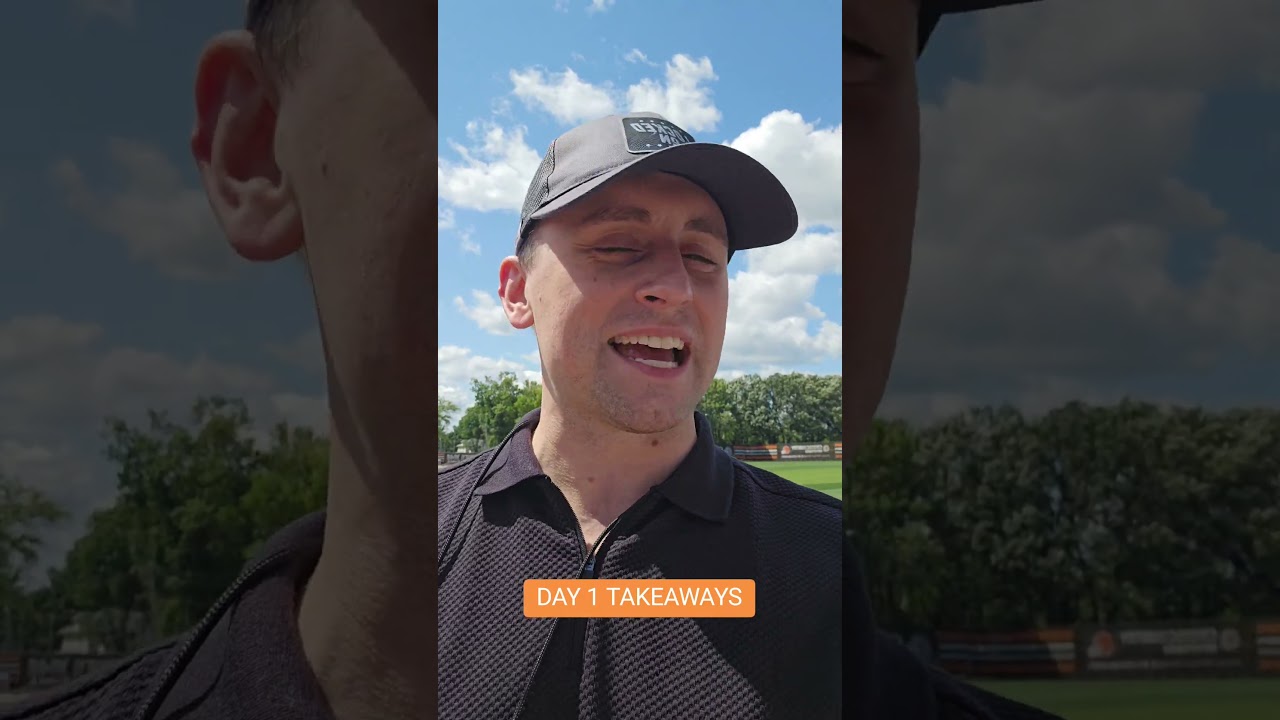 2 BIGGEST TAKEAWAYS from Day 1 of #clevelandbrowns training camp w/ special guest…Lance Reisland! 2 BIGGEST TAKEAWAYS from Day 1 of #clevelandbrowns training camp w/ special guest…Lance Reisland!