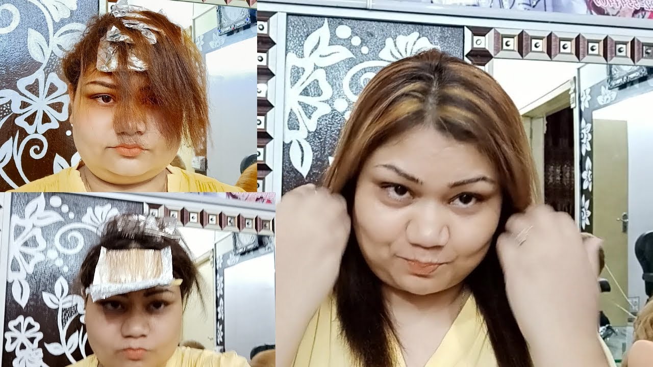 highlight hair || Freedom Blonde KEUNE || Nazia Khan