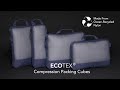 Heys Ecotex Compression Packing Cubes 