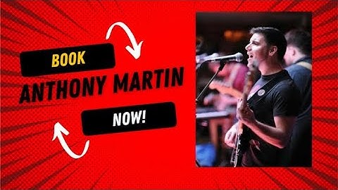 Anthony Martin Solo Acoustic Singer Showreel
