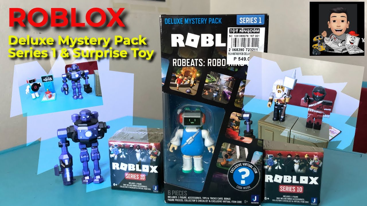 Roblox - pack deluxe mystery 1 figurine, figurines