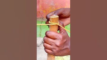 Smart knot technique #diy #knot