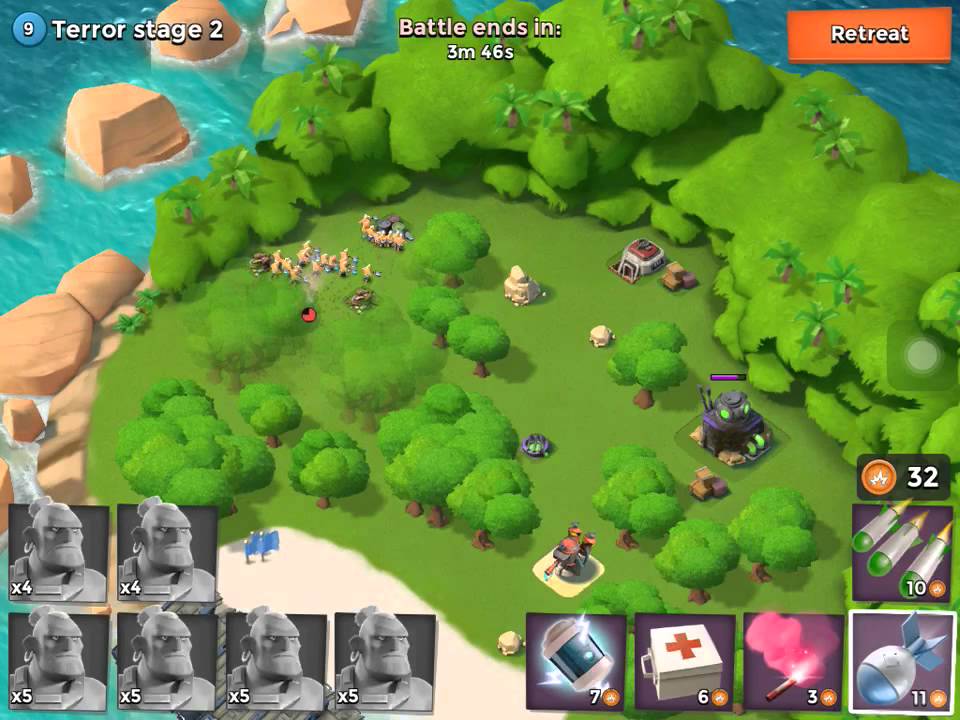 Dr.Terror island baby account - Stage 2 Warrior Rush