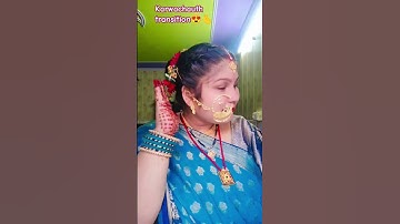 karva chauth sindoor transition #karwachauthspecial