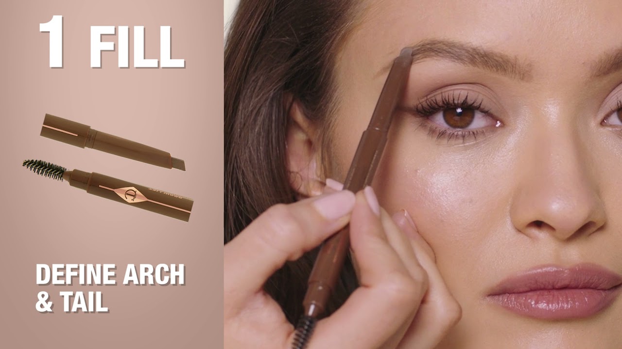 Charlotte Tilbury supermodel brows review