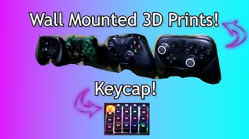 AWESOME 3D Prints for Your Gaming Setup!