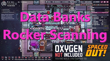 Data Banks Research Space Scanning for Oil Leaky Timeline Oxygen Not Included Ep 8