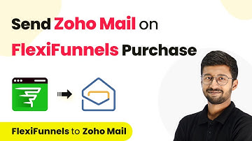 How to Send Zoho Mail on FlexiFunnels Purchase | FlexiFunnels to Zoho Mail