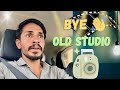 FINALLY BYE BYE 👋 OLD STUDIO🎙️ #vlog #newsetup #youtube #shorts