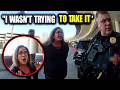 Caught Stealing a Coach Purse at DFW Airport - She Even Swapped the Display