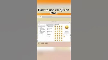 How to use emojis on Mac. Tips and Tricks.