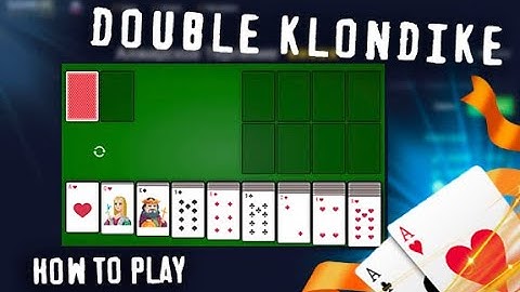 Double Klondike Solitaire — play at GAMEZZ Online