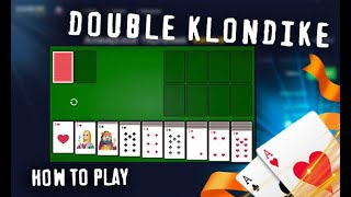 Double Klondike Solitaire — play at GAMEZZ Online screenshot 3