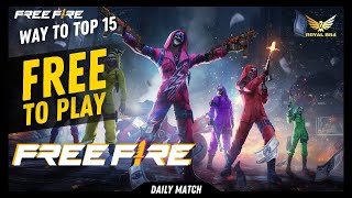 Road to Grandmaster: Live Rank Push! FREE FIRE