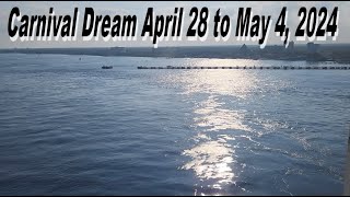 Carnival Dream April 28 to May 4, 2024 room 6364