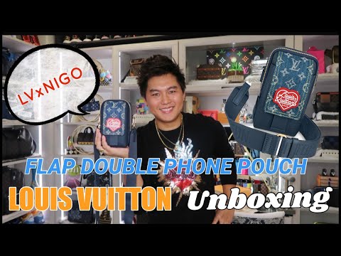 Louis Vuitton 2022 SS Flap Double Phone Pouch (M81060)
