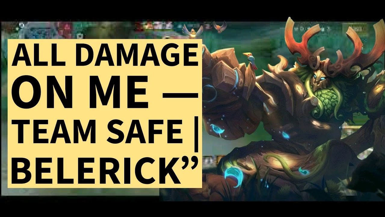 “Real Tank Never Runs | Belerick Sacrifice Play”