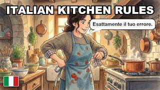 Learn Italian with a Real-Life Conversation | The Unwritten Rules of an Italian Home Kitchen screenshot 3