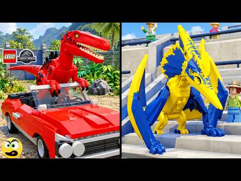 LEGO Jurassic World - BUGUEI O JOGO COM OS DINOSSAUROS DO DEADPOOL E WOLVERINE