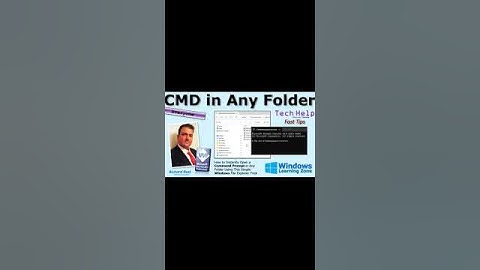 How to Instantly Open a CMD Command Prompt in Any Folder Using This Windows File Explorer Trick