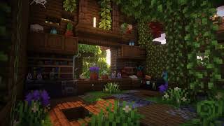 Minecraft Overgrown Cabin Live Wallpaper 4K HD | Game Background for PC screenshot 5