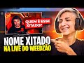 ENTREI COM NOME DE XITADO NA LIVE DESSE INFLUENCIADOR NO FREE FIRE!!