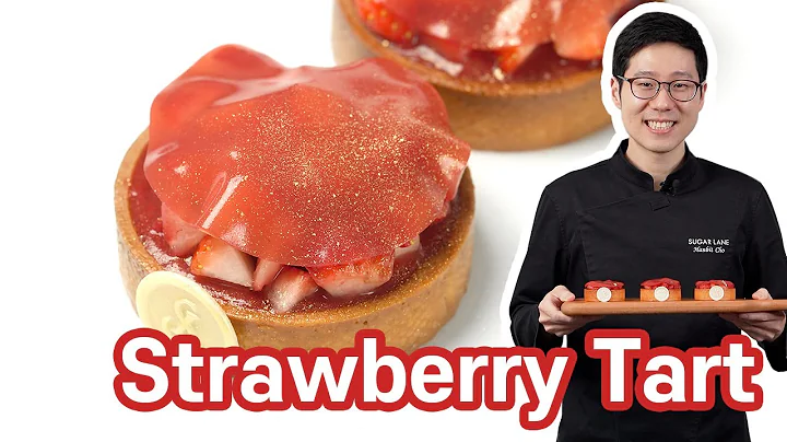 The Best Strawberry Tart | Looks good, tastes good