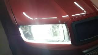 Ultrafine DRL 45 cm Daytime Running Light Flexible Soft Tube Guide Car LED Strip- from outside screenshot 3