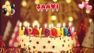 SAAVI Happy Birthday Song – Happy Birthday to You
