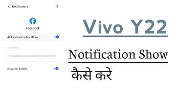 Vivo Y22 How To Show Notification