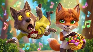 El Lobo y la Zorra — la canción de la fábula para niños