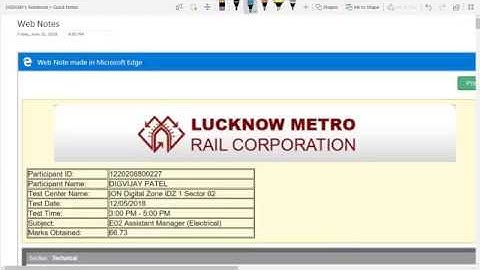 LMRC Assistant manager electrical 2018 part 1 of 3