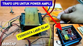 trafo ups untuk power amplifier