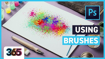 🖌 Using Brushes | Photoshop CC Tutorial #111/365