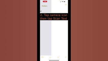 iPhone Tips and Tricks - Notes App Scan Text.