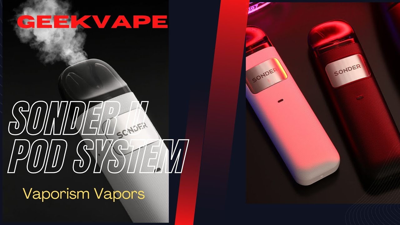 GeekVape| Sonder U|Pods System Kit|Upto 20W|1000mAh.