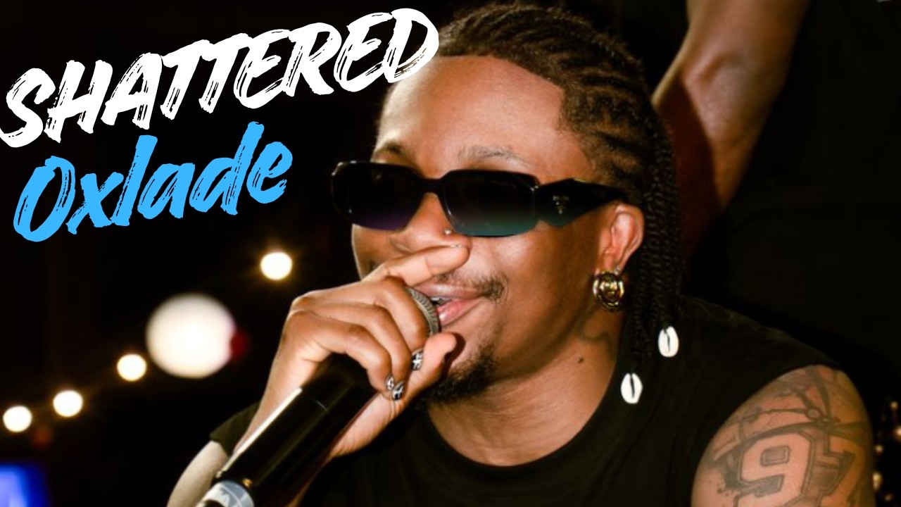 Oxlade - Shattered (Lyrics Video)