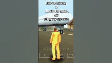 Riding the Airplane in GTA Vice City Stories and GTA Liberty City Stories