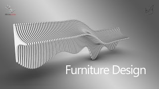 Furniture Design in Rhino 3D - Loft + Contour