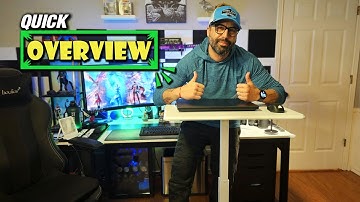 Transform Your Workspace: Rolling Sit Stand Desk