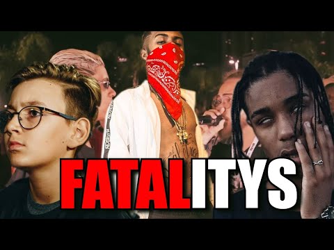 FATALITYS INSANOS NA BATALHA DE RIMA