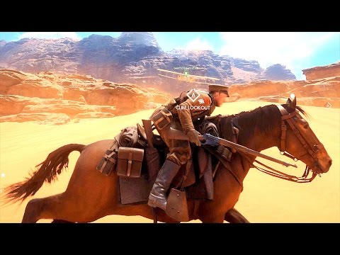 Battlefield 1 Gameplay - Horse Rampage Montage Ultra Settings