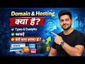 Domain &amp; Hosting Explained for Beginners | How to Buy Domain &amp; Hosting in India (2026 Guide)
