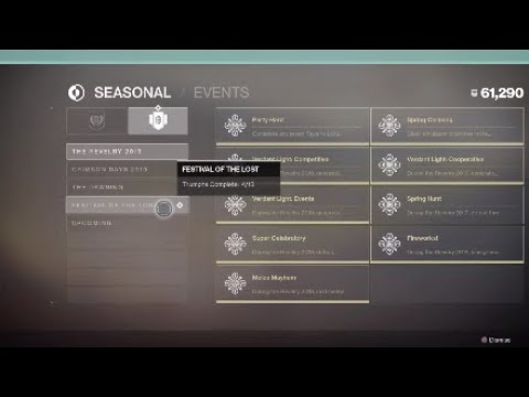 A brilliant smile triumph- Destiny 2- festival of the lost secret quest -  YouTube