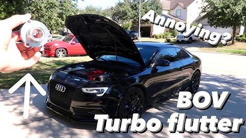 Audi A4/A5 mods DIVERTER VALVE / BLOW OFF VALVE turbo noises!