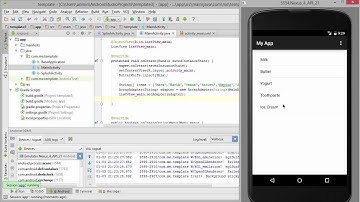 Android Tutorial #15 - Listview 1 (Android Development Tutorial)